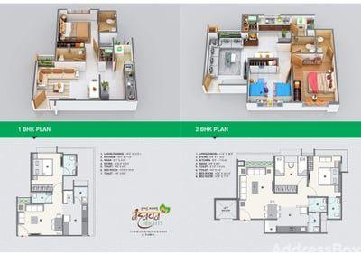 Nandanvan Heights Floor Plan