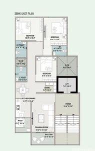 PAARIJAT GREENS Floor Plan
