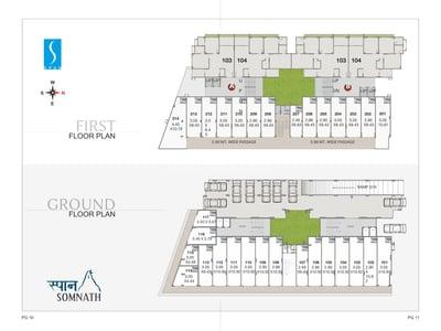 SPAN SOMNATH Floor Plan