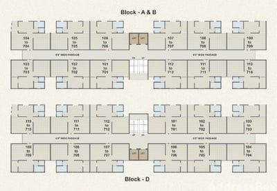SARITA RESIDENCY 5 Floor Plan