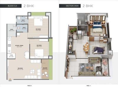 CAPITAL CROWN Floor Plan