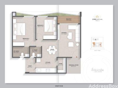 THE ATTRACTION Floor Plan