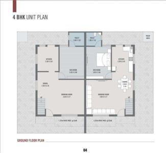 KRISHNA BUNGLOWS Floor Plan