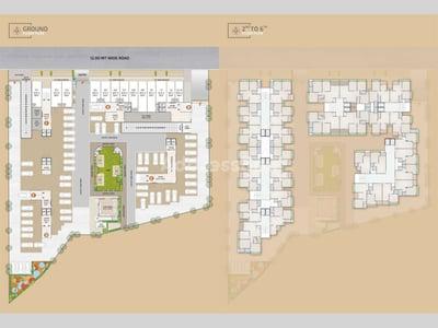 Ganesh Heights - 2 Floor Plan