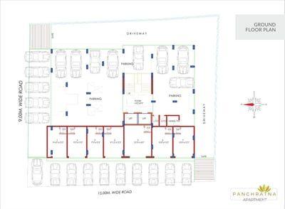 PANCHRATNA APARTMENT - Commercial Floor Plan