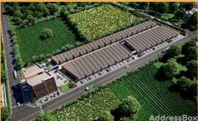 RADHE KRISHNA GOLD COMMERCIAL AND INDUSTRIAL ESTATE Cluster Plan