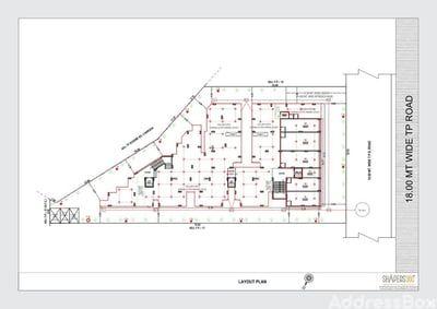 PUSHPAK RESIDENCY-2 - Commercial Floor Plan
