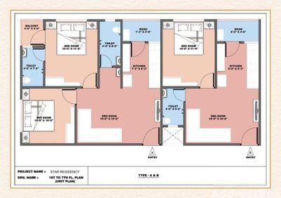 STAR RESIDENCY Floor Plan