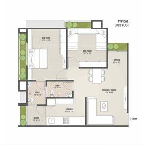Somya Residency Floor Plan