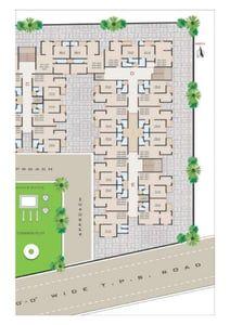 DEVASHRAY RESIDENCY Cluster Plan