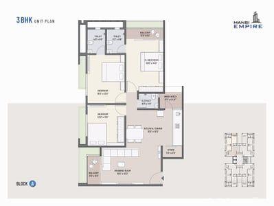 MANSI EMPIRE Floor Plan