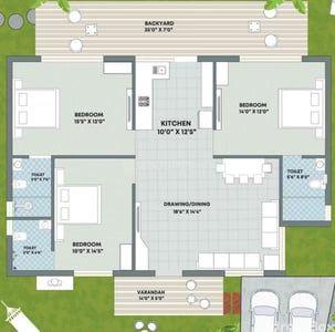 Serenity Circles Floor Plan