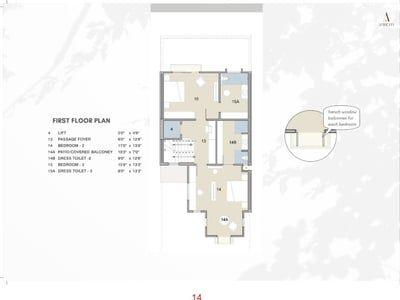 APRICITY BUNGALOWS Floor Plan