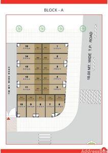 HAREKRISHNA 51 INDUSTRIAL ESTATE Cluster Plan