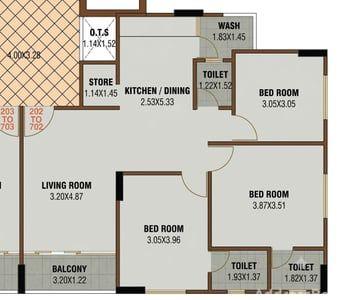 Neelkanth Flora Floor Plan