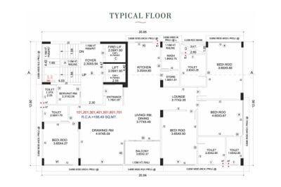 INFINITY BAISHARAN Floor Plan