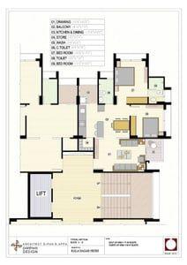 Kalasagar Skies Floor Plan