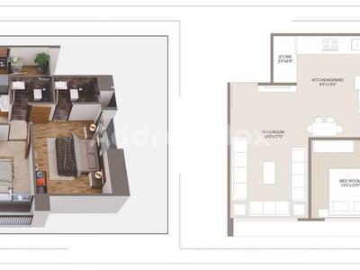 SHREEM MAXIMA Floor Plan