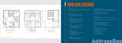 Madhav Crest Villa Floor Plan