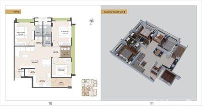 Satyam Apartment Floor Plan