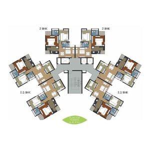 Elysium (Phase-I) Floor Plan