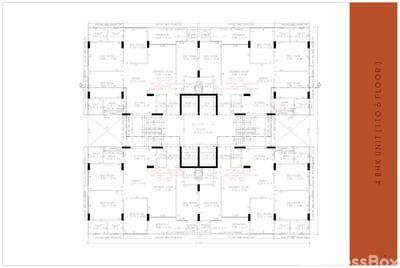 Saral Paradise and Sky Luxuria Floor Plan