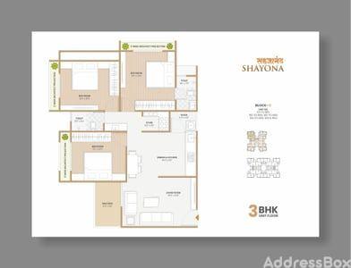 Sahajanand Sayona Floor Plan