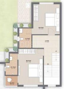 Radhe Residency Floor Plan