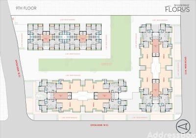 SHASHWAT FLORUS Floor Plan