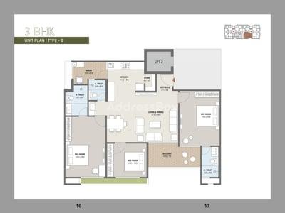 KESHVAM CLIFTON Floor Plan