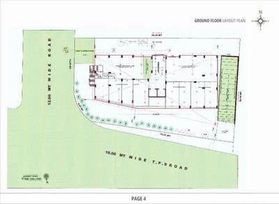 Parshwa Platinum - Commercial Floor Plan
