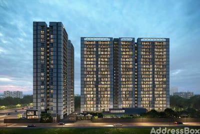 Commercial Projects by Harsiddh Buildcon | BEAUFORT PARK - Commercial
