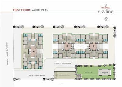 MADHAV SKYLINE Floor Plan
