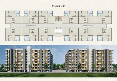 SARITA RESIDENCY 5 Floor Plan