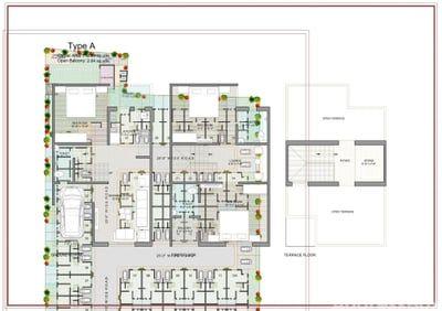 BHAGIRATH SOUTH PARK Floor Plan