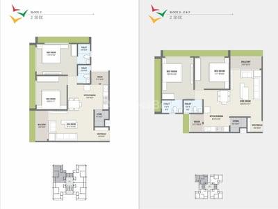 saral heights and the east gate  Floor Plan