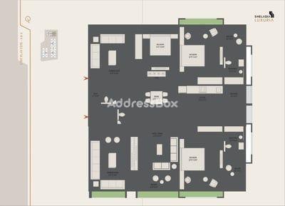 SHELADIA LUXURIA Floor Plan