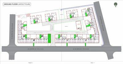 KARNAVATI APARTMENT- 7 - Commercial Floor Plan