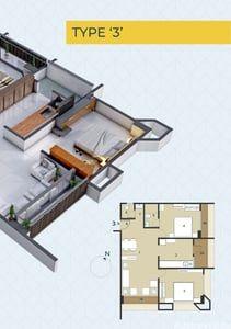 NAVMANGAL FLAT Floor Plan