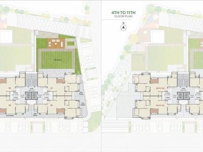 SHYAM ONE Floor Plan