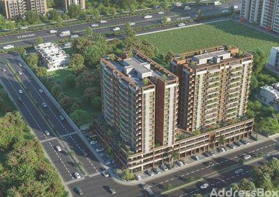 Commercial Projects by Shikhar Infra | THE TWIN TOWERS - Commercial