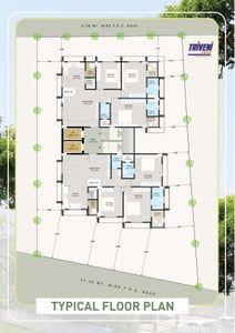 TRIVENI APARTMENT Floor Plan