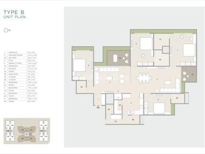 Turquoise Grandeure Floor Plan