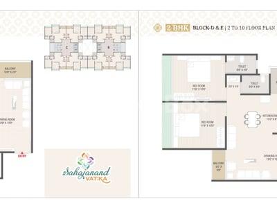 SAHAJANAND VATIKA Floor Plan