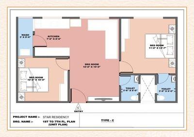 STAR RESIDENCY Floor Plan