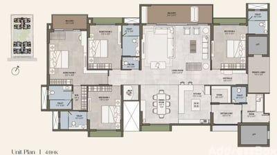 Praangan Elitus Floor Plan