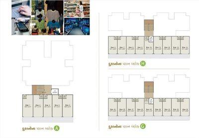 NILKANTH RESIDENCY - Commercial Floor Plan