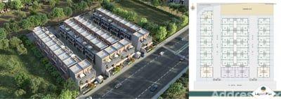 SHIVAM BUNGLOWS Cluster Plan