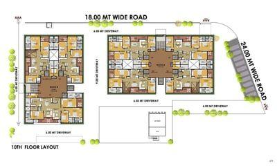 The Palladia Floor Plan