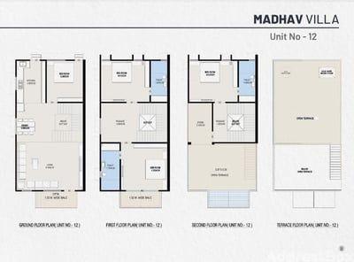 MADHAV VILLA Floor Plan